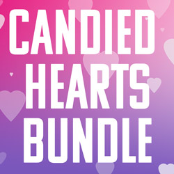 Candied Hearts HTV Bundle Candied Hearts HTV Bundle