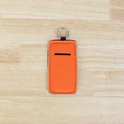 Chapstick Holder - Neon Orange