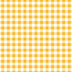 Printed Pattern Vinyl - Matte - Check Please - Yellow 12" x 24" Sheet