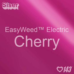 12" x 15" Sheet Siser EasyWeed Electric HTV - Cherry