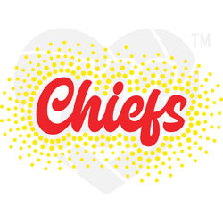 Faux Rhinestone - Chiefs