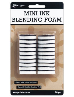 Alcohol Ink Foam Blending Tool Replacements  - 1" Circle (20 Pack)