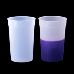 Color Changing Cup - Clear to Purple