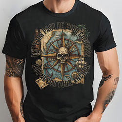 Press Ready Transfer - Halftone Compass Not Anchor