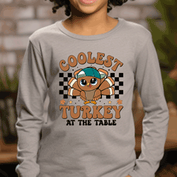 Press Ready Transfer - Coolest Turkey at the Table - Youth