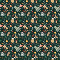 Printed Pattern Vinyl - Cozy Vibes - 12" x 24" 