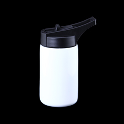 Sublimation Stainless Steel White Water Bottle 350ML 