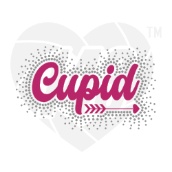 Faux Rhinestone - Cupid