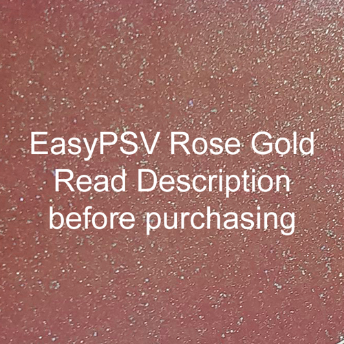 Siser EasyPSV Glitter - Rose Gold (44) - 12" x 24" Sheet Siser EasyPSV Glitter - Rose Gold (44) - 12" x 24" Sheet