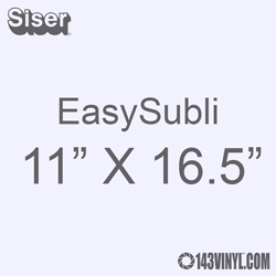 Siser EasySubli - 11" x 16.5" Sheet 