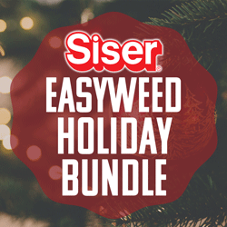 7 Pack Siser Easyweed HTV 12" x 12" - Holiday Bundle 7 Pack Siser Easyweed HTV 12" x 12" - Holiday Bundle