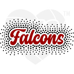 Faux Rhinestone - Falcons