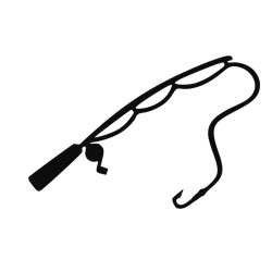 Free Free 171 Bent Silhouette Fishing Pole Svg SVG PNG EPS DXF File