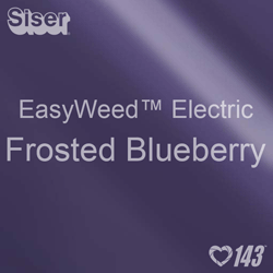 12" x 15" Sheet Siser EasyWeed Electric HTV - Frosted Blueberry