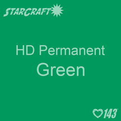 12" x 10 Yard Roll - StarCraft HD Glossy Permanent Vinyl - Green