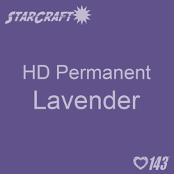 12" x 12" Sheet - StarCraft HD Glossy Permanent Vinyl - Lavender