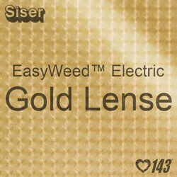 12" x 15" Sheet Siser EasyWeed Electric HTV - Gold Lens 12" x 15" Sheet Siser EasyWeed Electric HTV - Gold Lens