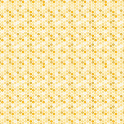 Printed Pattern Vinyl - Matte - Hive It Your Way 12" x 24" Sheet