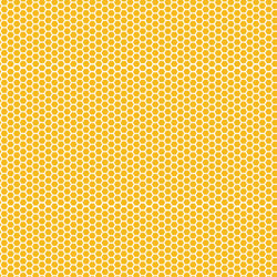 Printed Pattern Vinyl - Matte - Honey, I'm Comb 12" x 12" Sheet