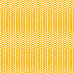 Printed Pattern Vinyl - Matte - Honey, I'm Comb 12" x 12" Sheet