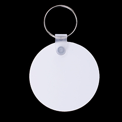 Unisub Two Sided Round Aluminum Keychain - 2"