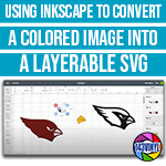 Inkscape | Episode 5 | Convert a colored image into a layerable svg 