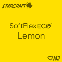 12" X 12" - StarCraft SoftFlex Eco HTV - Lemon