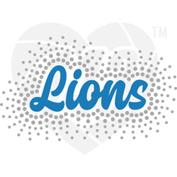 Faux Rhinestone - Lions