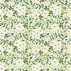 Printed Pattern Vinyl - Modern Magnolia - 12" x 24"