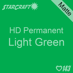 12" x 12" Sheet - StarCraft HD Matte Permanent Vinyl - Light Green