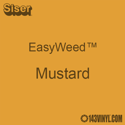 EasyWeed HTV: 12" x 15" - Mustard