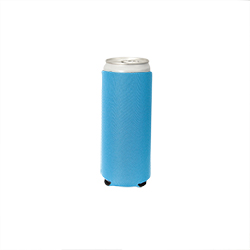 Skinny Can Cooler - Neon Blue