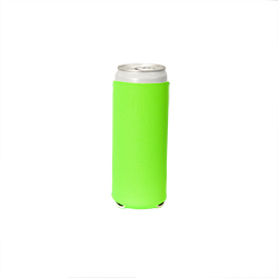 Skinny Can Cooler - Neon Green