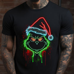 Press Ready Transfer - Neon Grinch