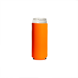 Skinny Can Cooler - Neon Orange
