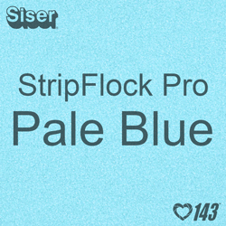 12" x 15" Sheet Siser Stripflock Pro HTV - Pale Blue 12" x 15" Sheet Siser Stripflock Pro HTV - Pale Blue
