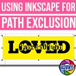 Inkscape | Episode 10 | Path Exclusion Inkscape | Episode 10 | Path Exclusion