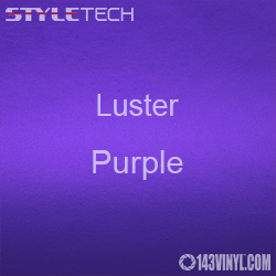 StyleTech Purple Luster Matte Metallic Adhesive Vinyl 12" x 12" Sheet