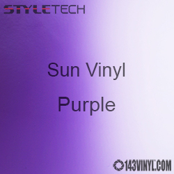 StyleTech Sun Vinyl - Purple - 12" x 12" Sheet     