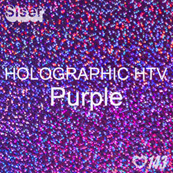 12" x 20" Sheet Siser Holographic HTV - Purple