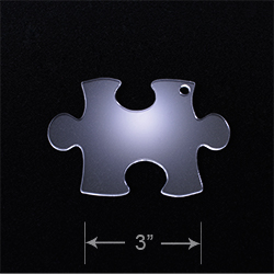 Acrylic Blank - Puzzle Piece