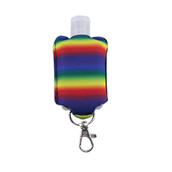 Hand Sanitizer Keychain - Ombre Rainbow