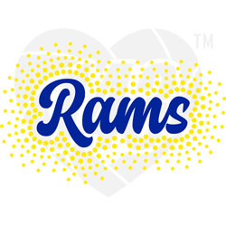 Faux Rhinestone - Rams