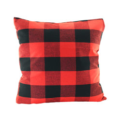  Pillow Cover - Red Buffalo Plaid