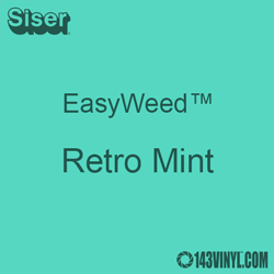 EasyWeed HTV: 12" x 5 Foot - Retro Mint