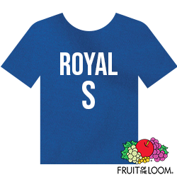 Fruit of the Loom Iconic™ T-shirt - Royal - Small