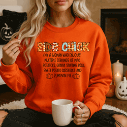 Press Ready Transfer - Thanksgiving Side Chick