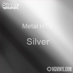 Siser Metal Silver 12 inch x 20 inch Sheet