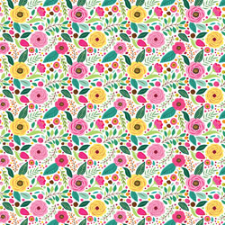 Printed HTV - Summer Blooms  - 12" x 15"