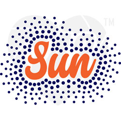 Faux Rhinestone - Sun